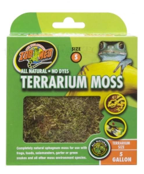 Zoo Med Terrarium Moos – 100 % Natur für tropische Terrarien